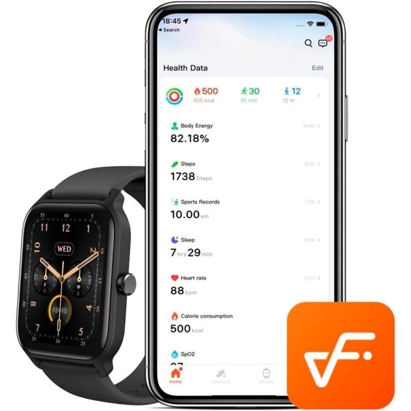 Thumbnail 2 de Prixton Alexa SWB29 smartwatch Negro