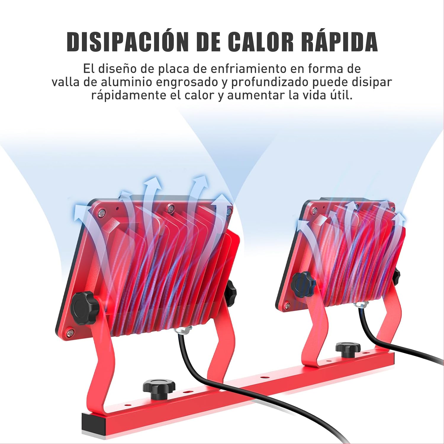 Detalle 2 de HYCHIKA 2x60W Foco LED 14.000LM 6500K
