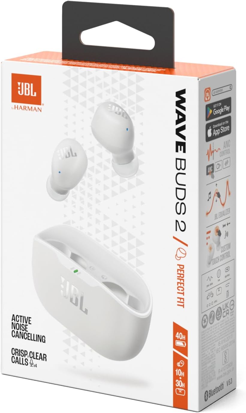 Thumbnail 3 de JBL Wave Buds 2: auriculares inalámbricos con cancelación de ruido y sonido Pure Bass