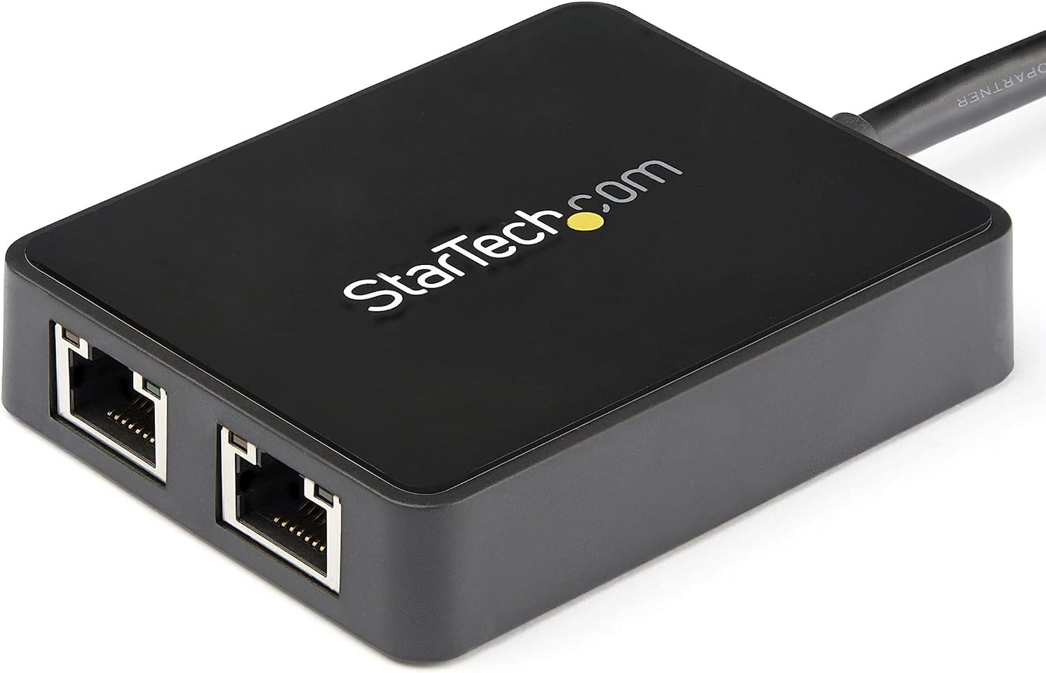 Detalle 2 de StarTech.com USB 3.0 auf Dual Port Gigabit Ethernet LAN Adapter mit USB-Durchleitung