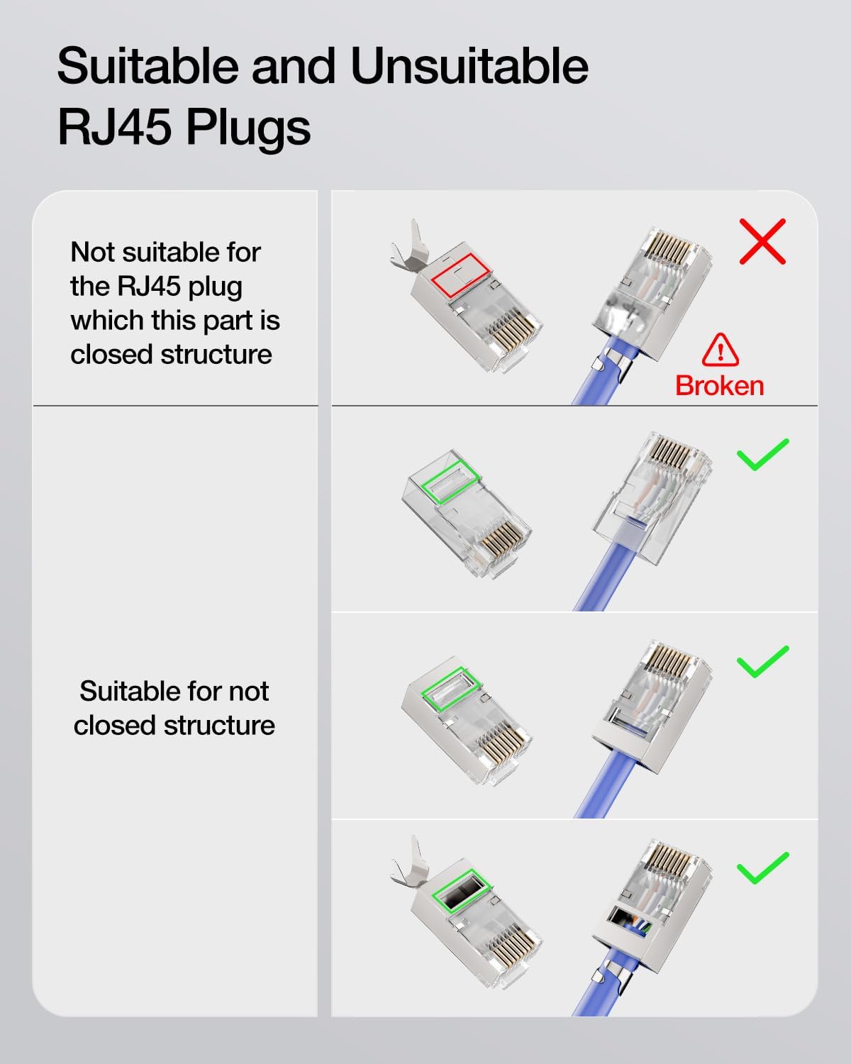 Thumbnail 6 de VCE GJ670BL RJ45 crimp tool for Cat6 📷