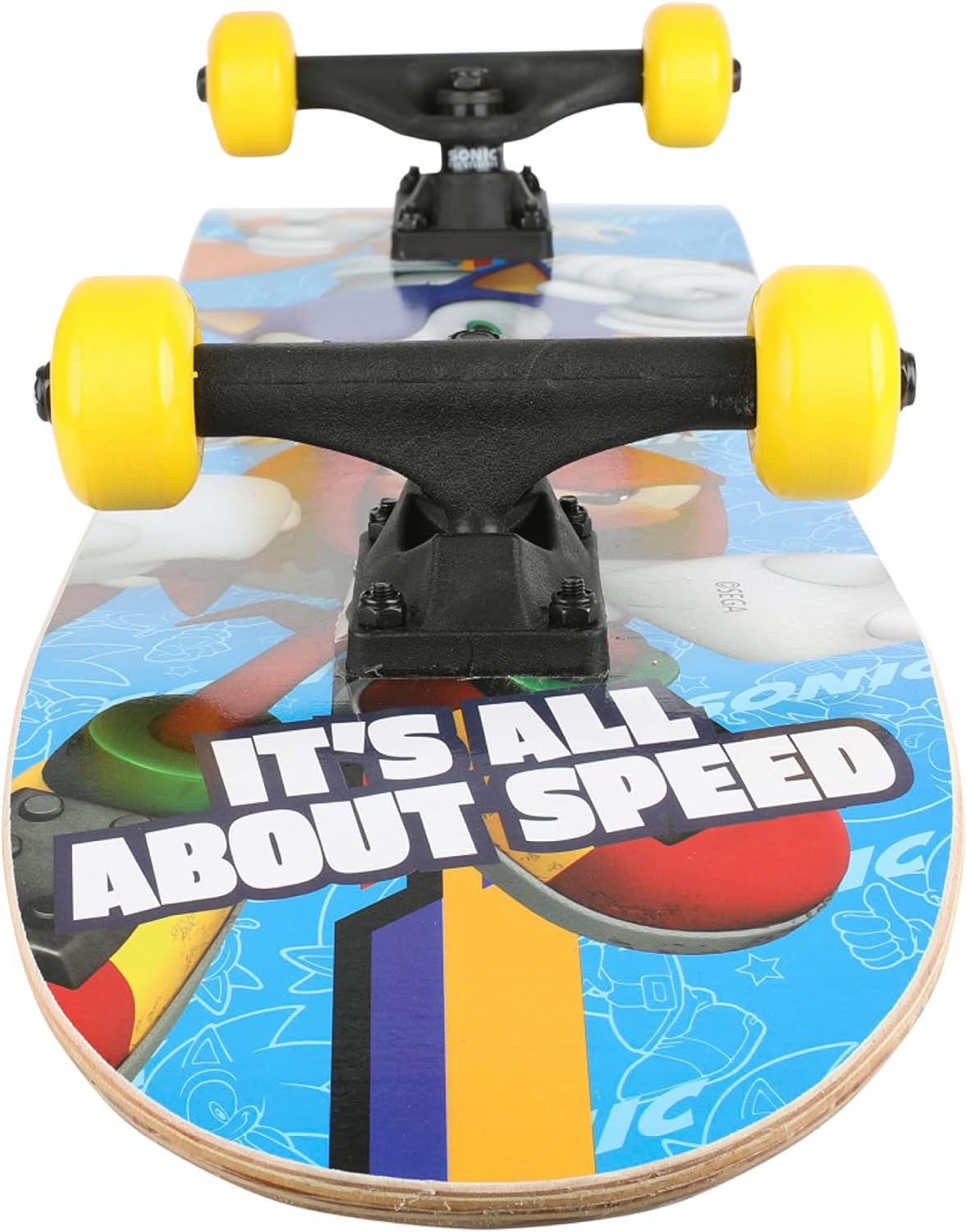 Thumbnail 4 de Sonic Character Cruiser Skateboard with ABEC 5 Bearings 🛹