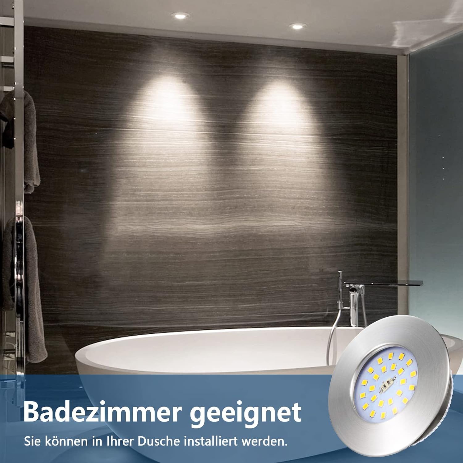 Thumbnail 6 de HiBay LED Spot 7W Einbaustrahler