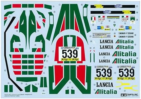 Thumbnail 5 de Tamiya 25210 1:24 Lancia Stratos Turbo 🚗 Kit de modelismo