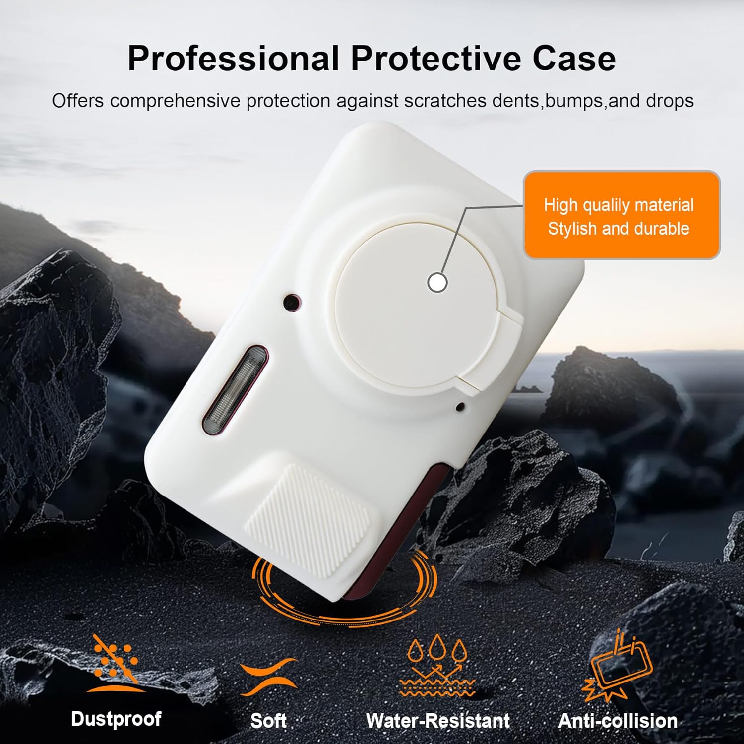 Thumbnail 4 de RAIALL Silicone Protective Case for Kodak PIXPRO FZ55