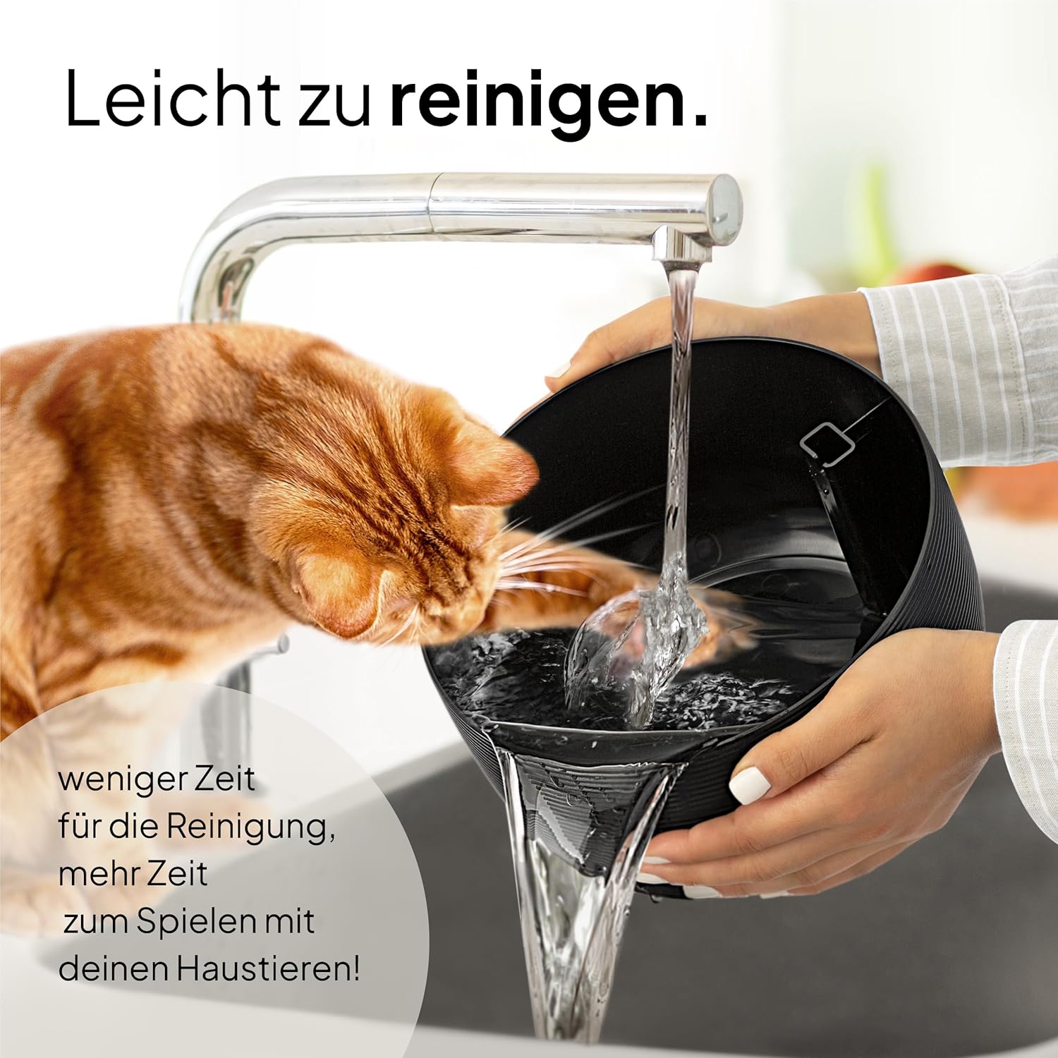 Thumbnail 5 de Pretty Paw Katzen Oase Trinkbrunnen 2,5 L