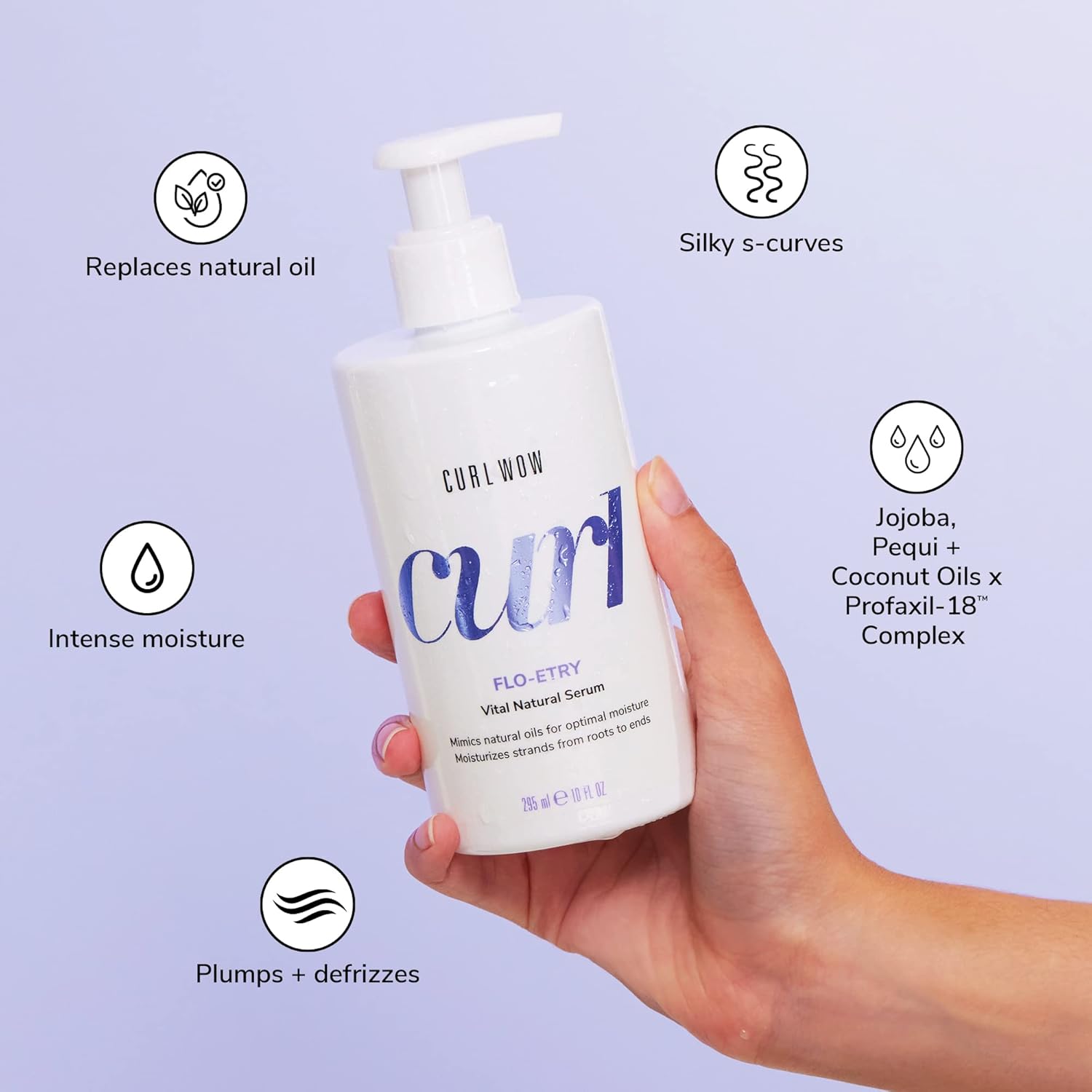 Thumbnail 5 de COLOR WOW Curl Wow Flo-etry Natural Curl Serum – Lightweight Hydration for Defined Curls