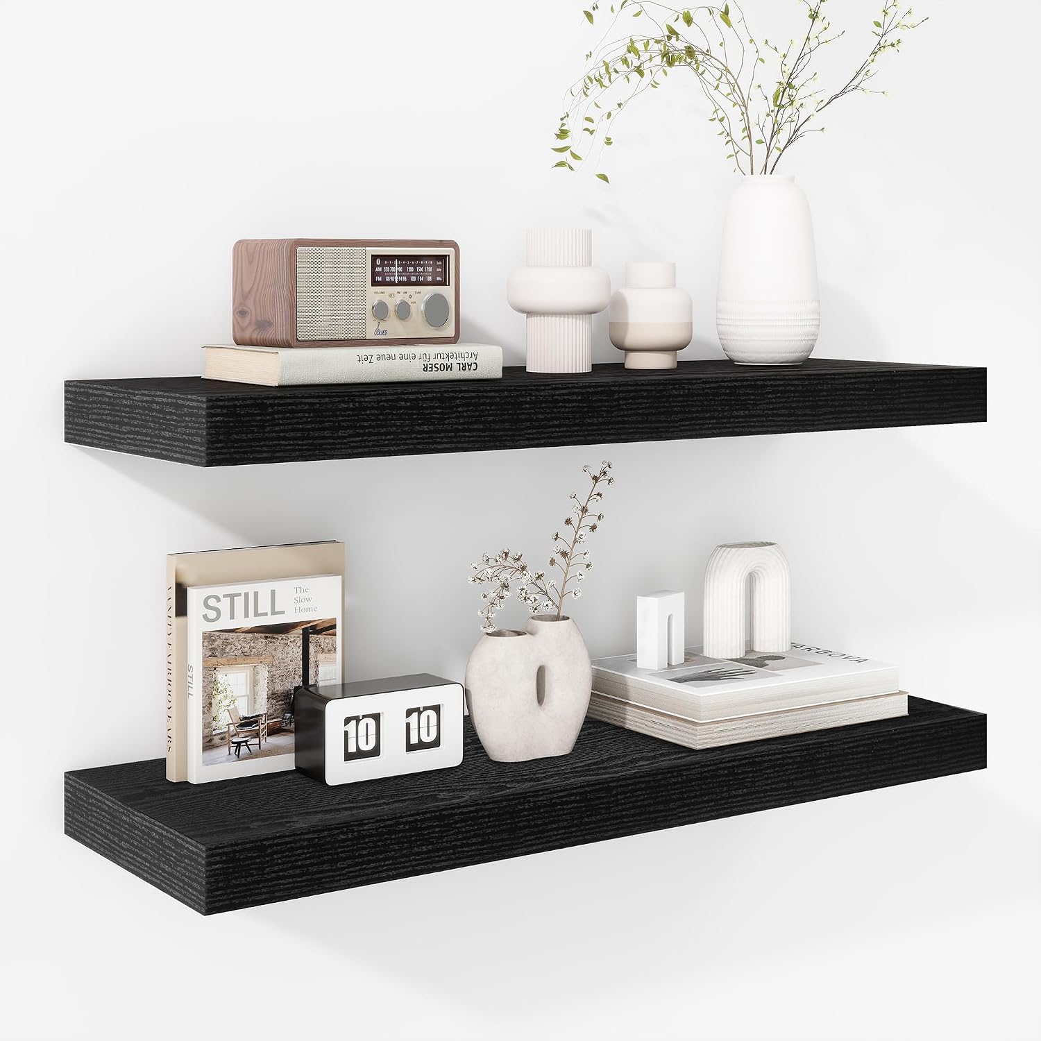 Detalle de Fun Memories 24-Inch Floating Shelves 2-Pack