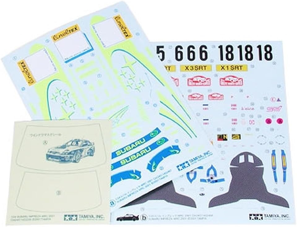 Thumbnail 4 de Tamiya 24240 Subaru Impreza WRC 01 1/24 maquette
