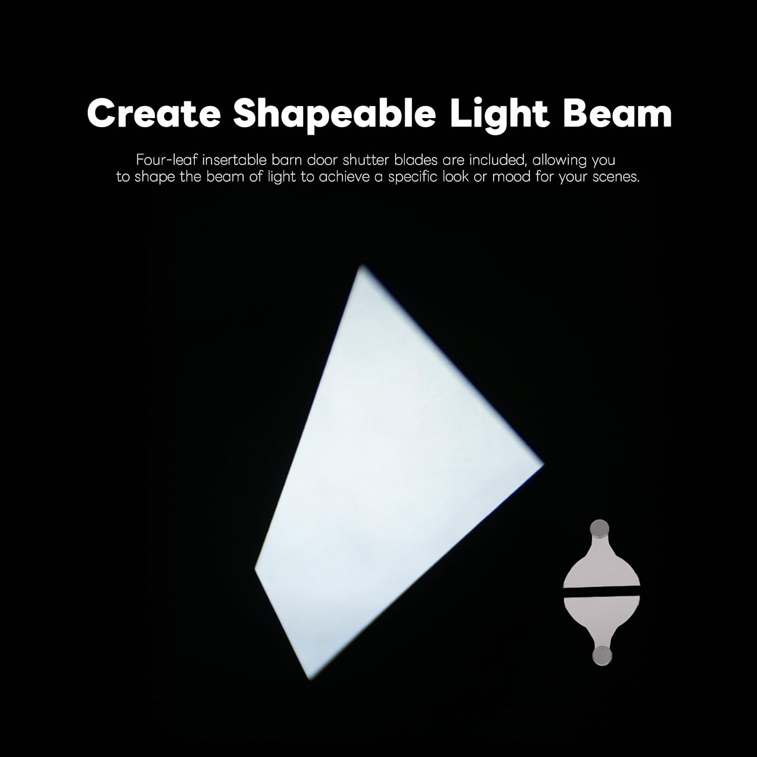Thumbnail 4 de 100SLENS-PLUS Bowens Mount Optical Snoot: Dual Lens, 20 Gobos and 5 Filters for Creative Lighting