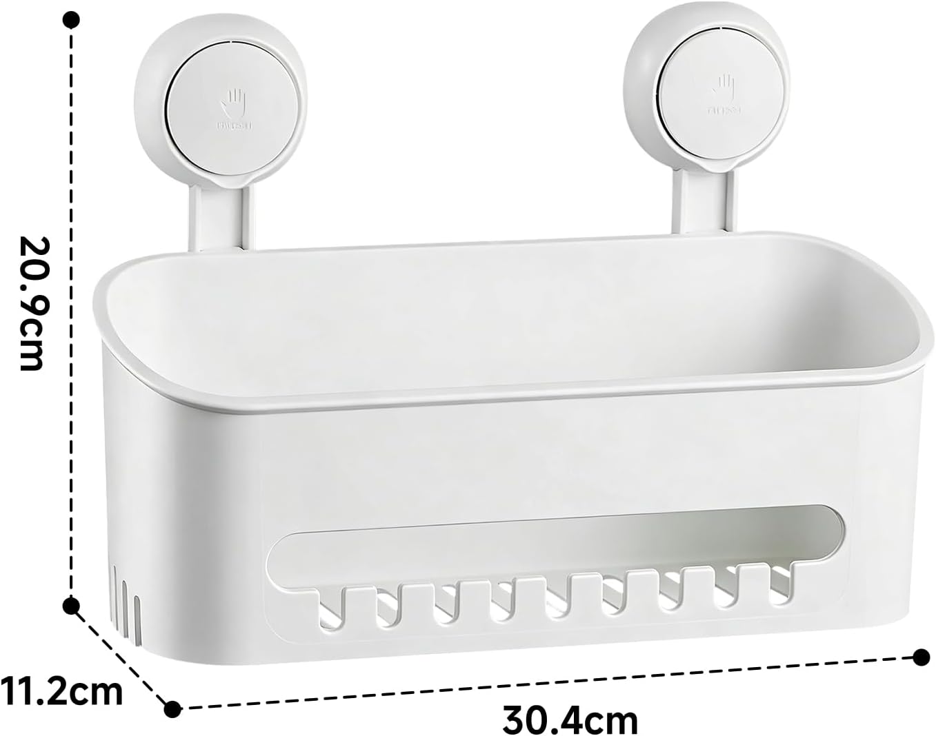 Thumbnail 4 de ilikable Vacuum Shower Caddy 22 lb suction