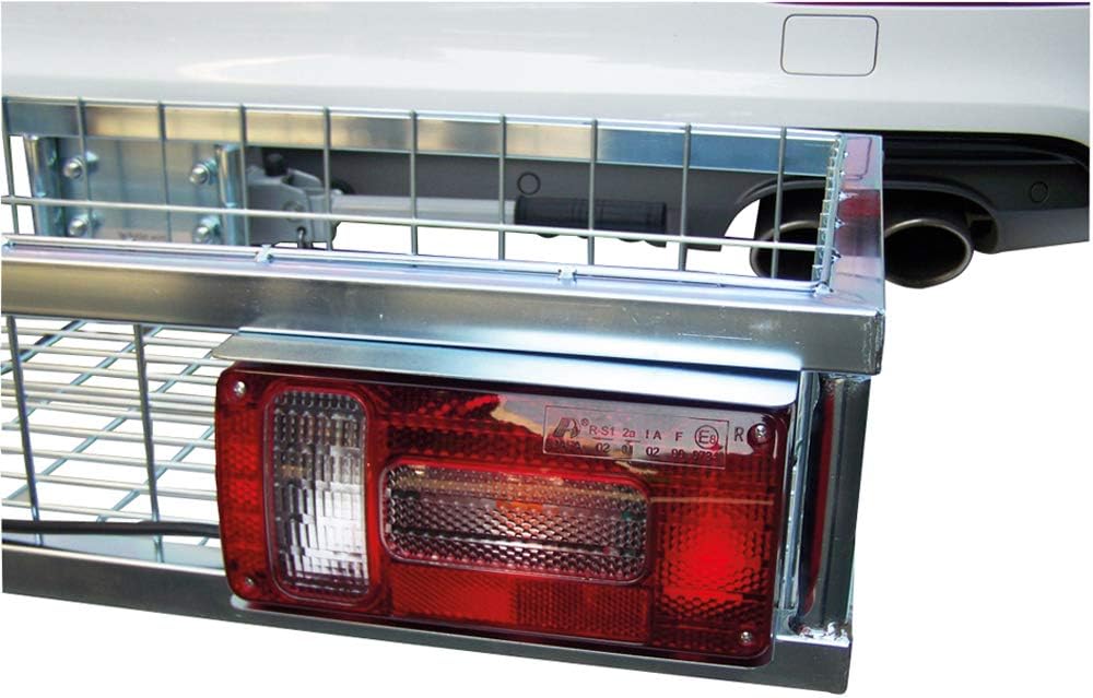 Thumbnail 1 de Berger + Schröter 5 Funktions-Beleuchtungs-Satz (13-polig) rot, für Anhänger & Landwirtschaft – inkl. Anschluss- und Zwischenkabel