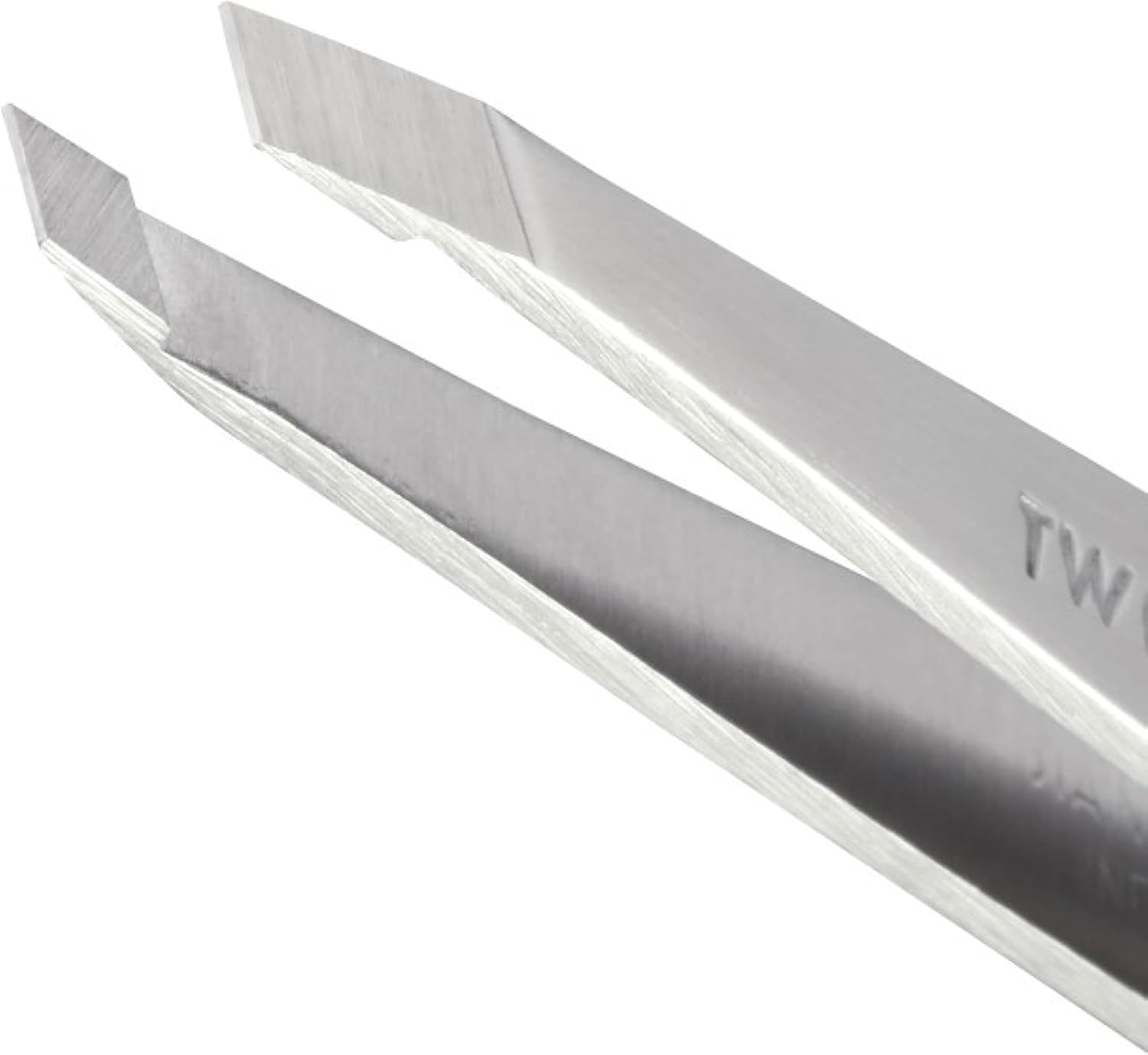 Detalle 2 de Tweezerman Classic Slant Tweezer – 25° precision slant tweezers (stainless steel, pack of 1)