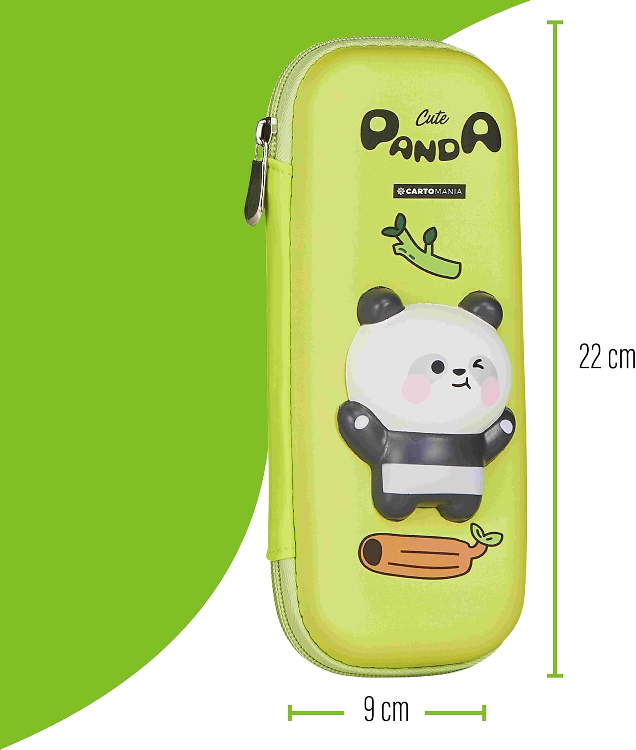 Thumbnail 2 de Cartomania Portapenne verde panda