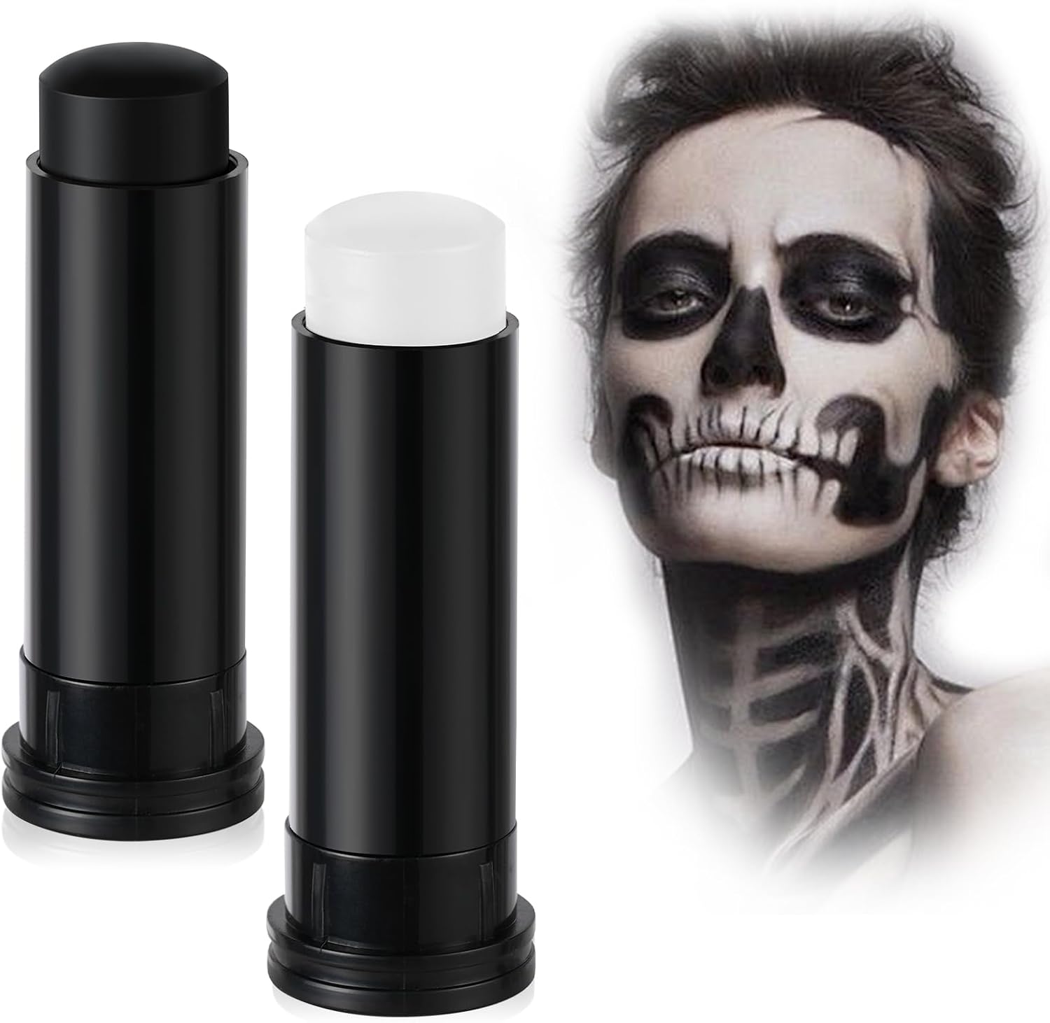Detalle de Camouflage Face Paint Sticks mimetico Nero+Bianco