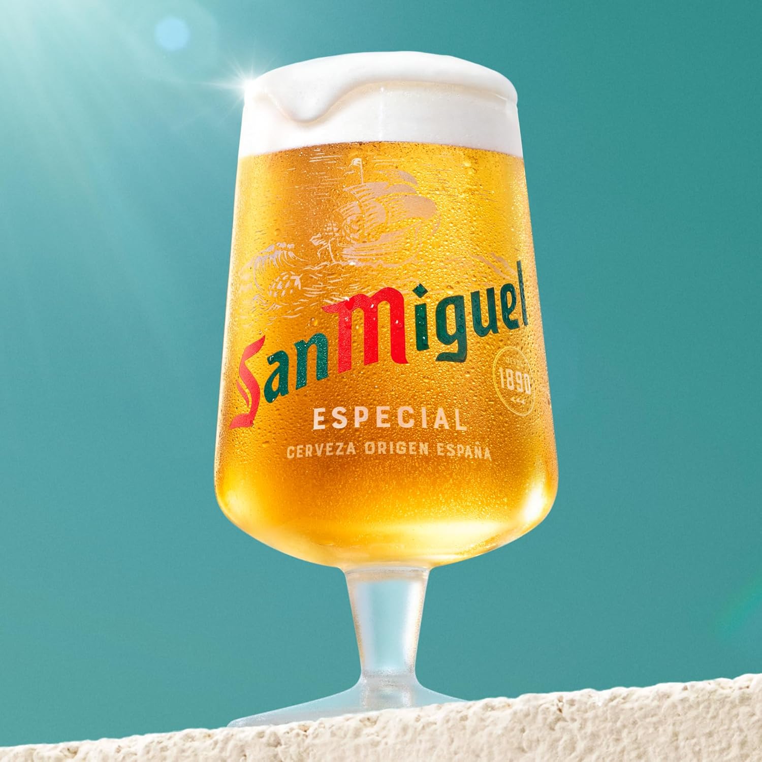 Detalle 1 de San Miguel Especial Lager 24 Latas x 33cl 🍺 Sabor Refrescante