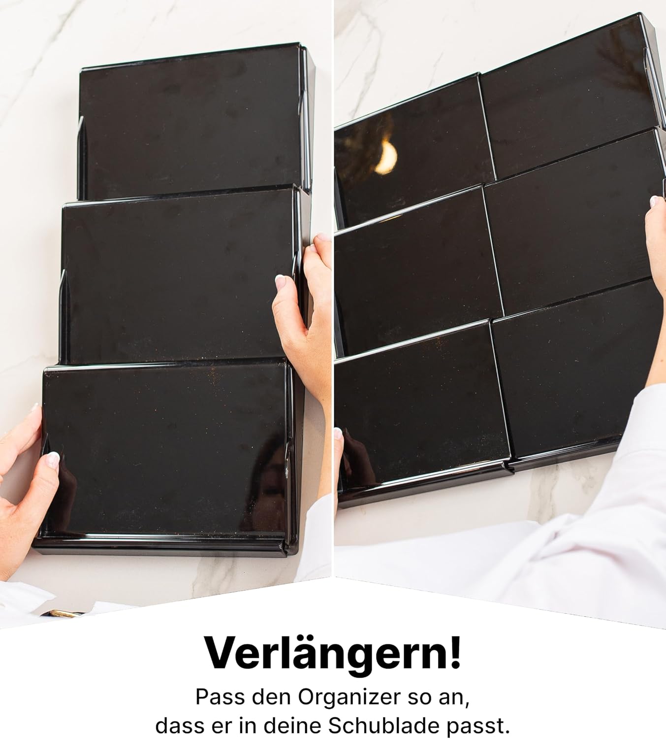 Thumbnail 6 de Deco haus Gewürzregal mit 24 Gläsern – ausziehbarer Gewürz-Schubladeneinsatz mit Etiketten