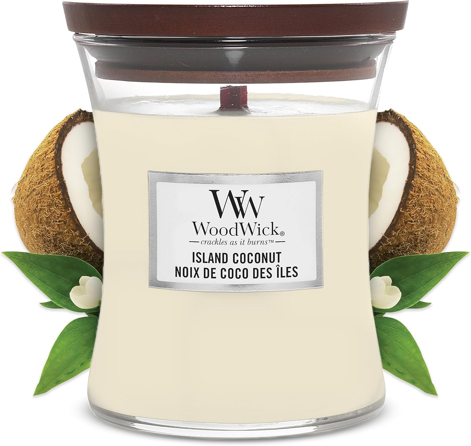 Thumbnail 4 de WoodWick Bougie Moyenne Baie Soleil Côtier — un cadeau élégant pour femmes