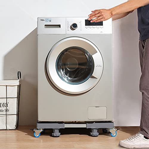 Thumbnail 7 de NIUXX base lavadora regulable con 8 pies + 4 ruedas (42–66 cm) y función antideslizante