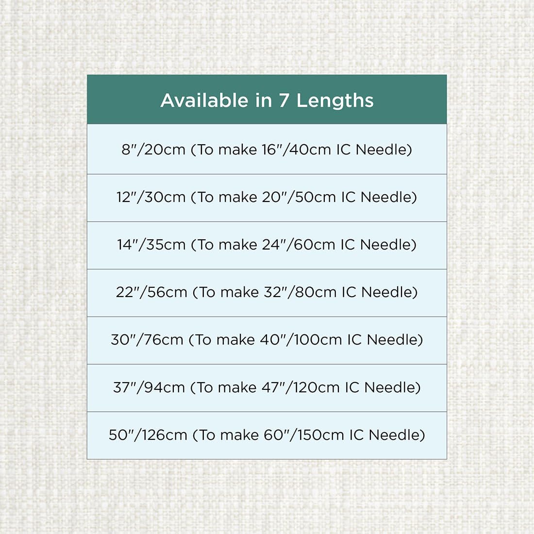 Detalle 2 de KnitPro The Mindful Collection 120cm 360° Swivel Cable with Stainless Steel Core