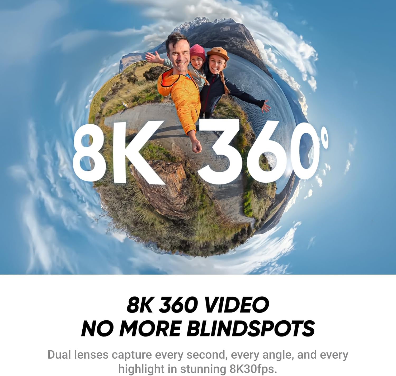 Thumbnail 2 de Insta360 X4 Air Starter Bundle (165g) 8K 360 Camera with Invisible Selfie Stick