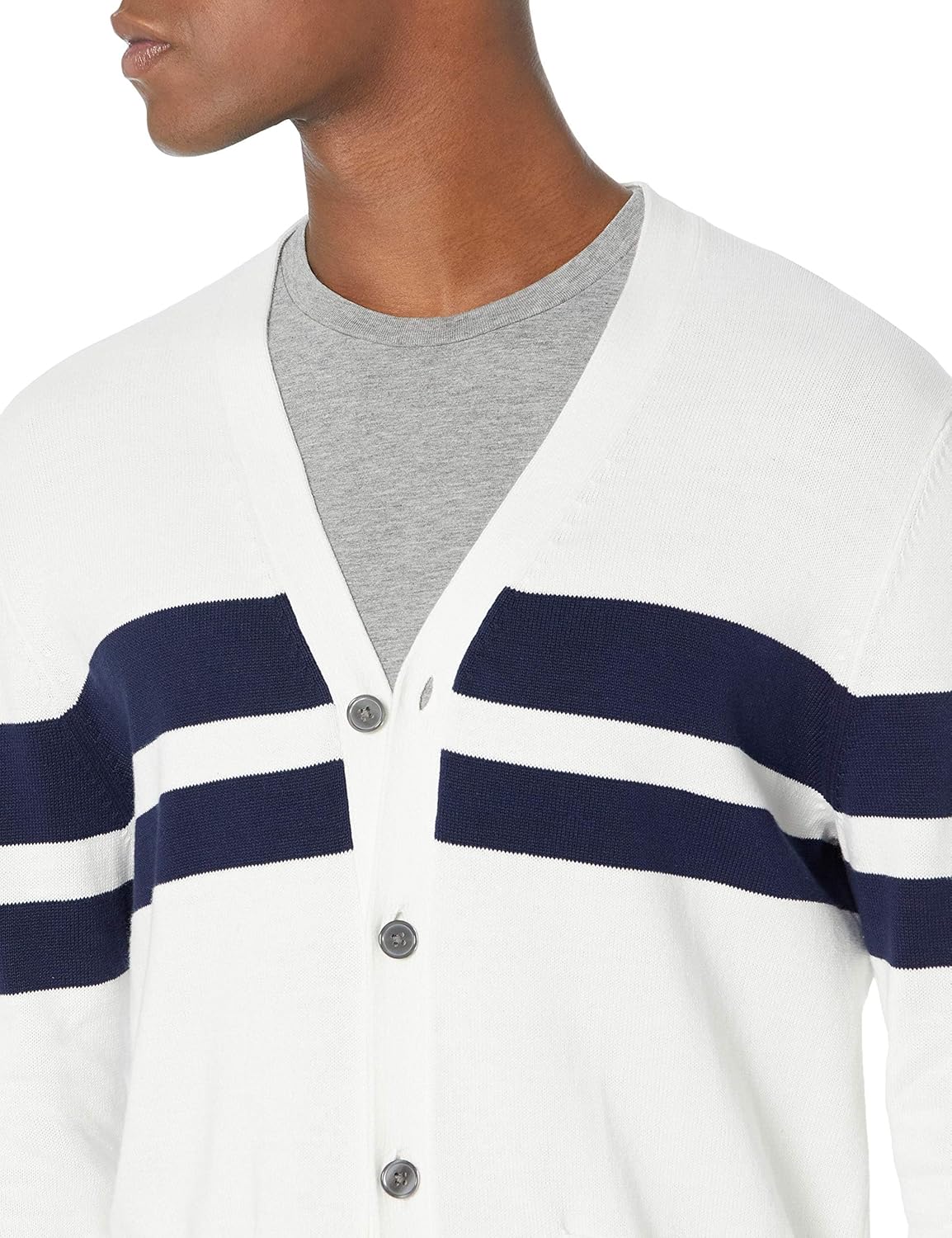 Thumbnail 2 de Amazon Essentials Herren Strickjacke aus Baumwolle – normaler Fit für den Alltag
