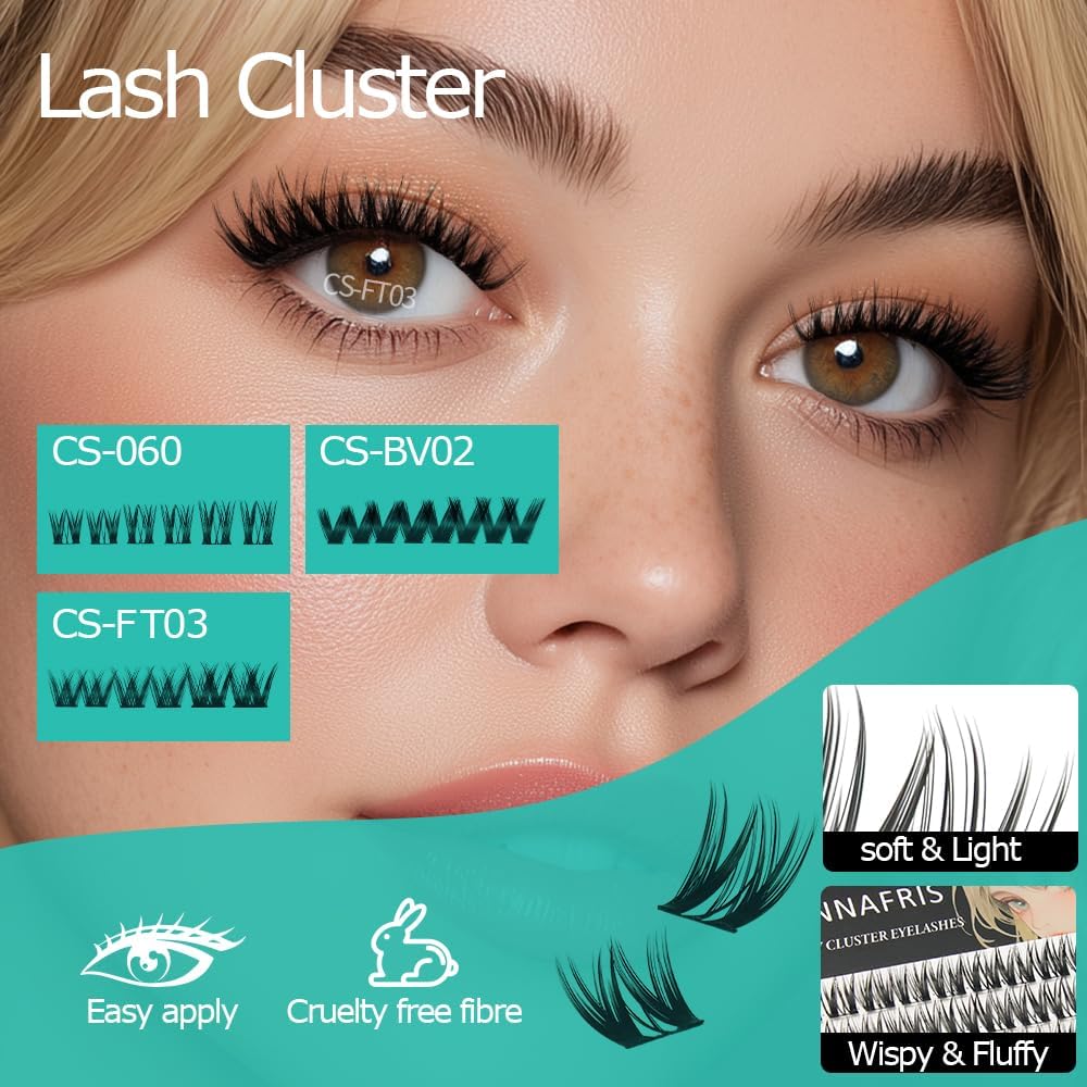 Detalle 2 de ANNAFRIS cluster ciglia 10-12 mm DIY