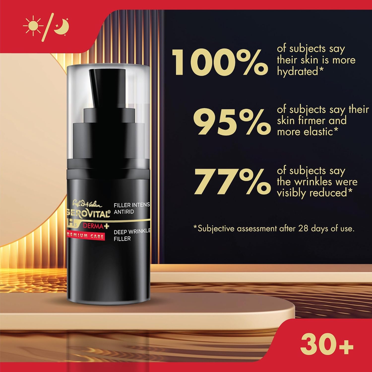Thumbnail 5 de Intensives Filler Anti-Falten Serum von Gerovital H3 Derma + Premium Care (15 ml)