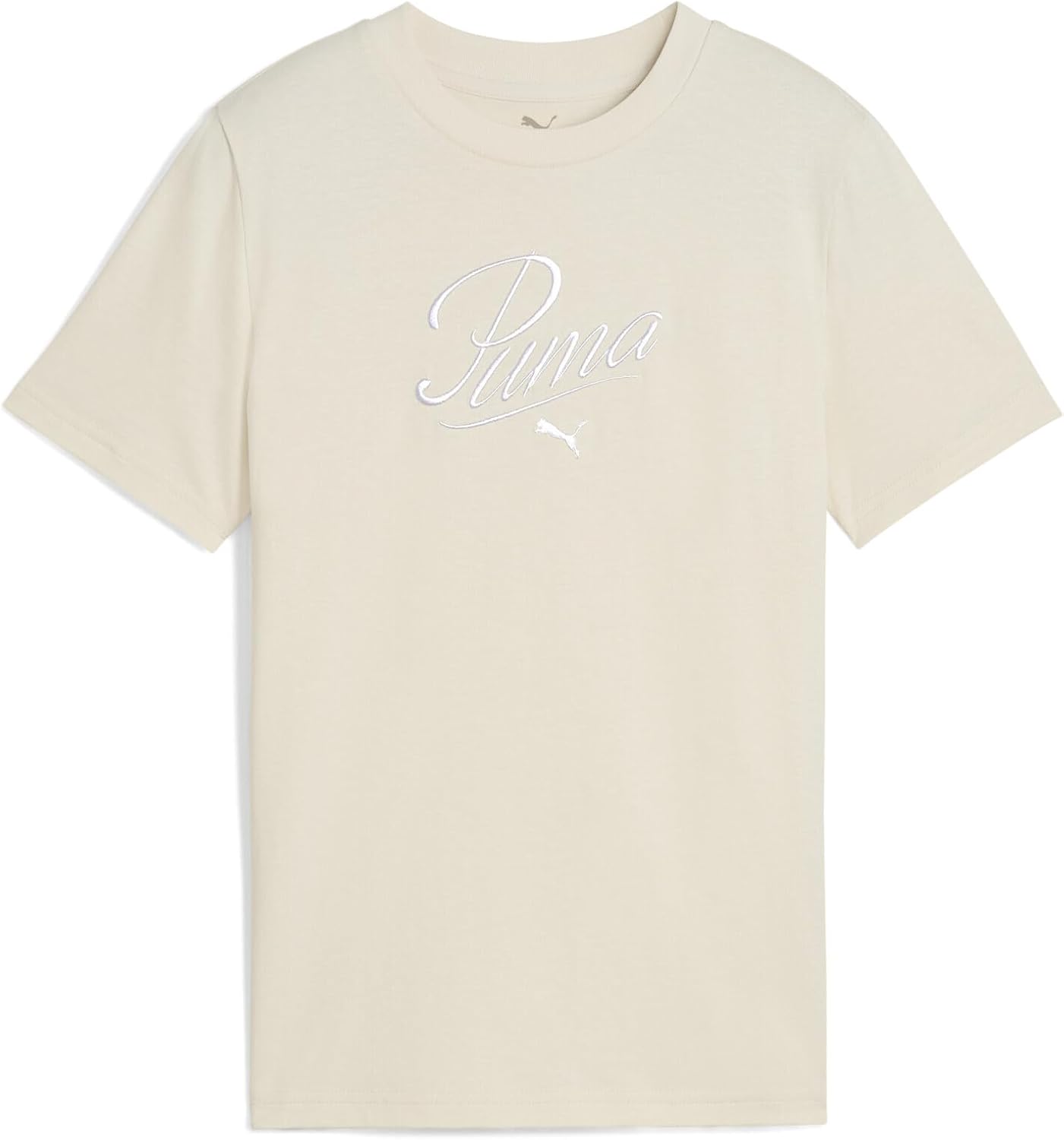 Detalle de Puma ESS Script Tee G Mädchen T-Shirt Regular Fit