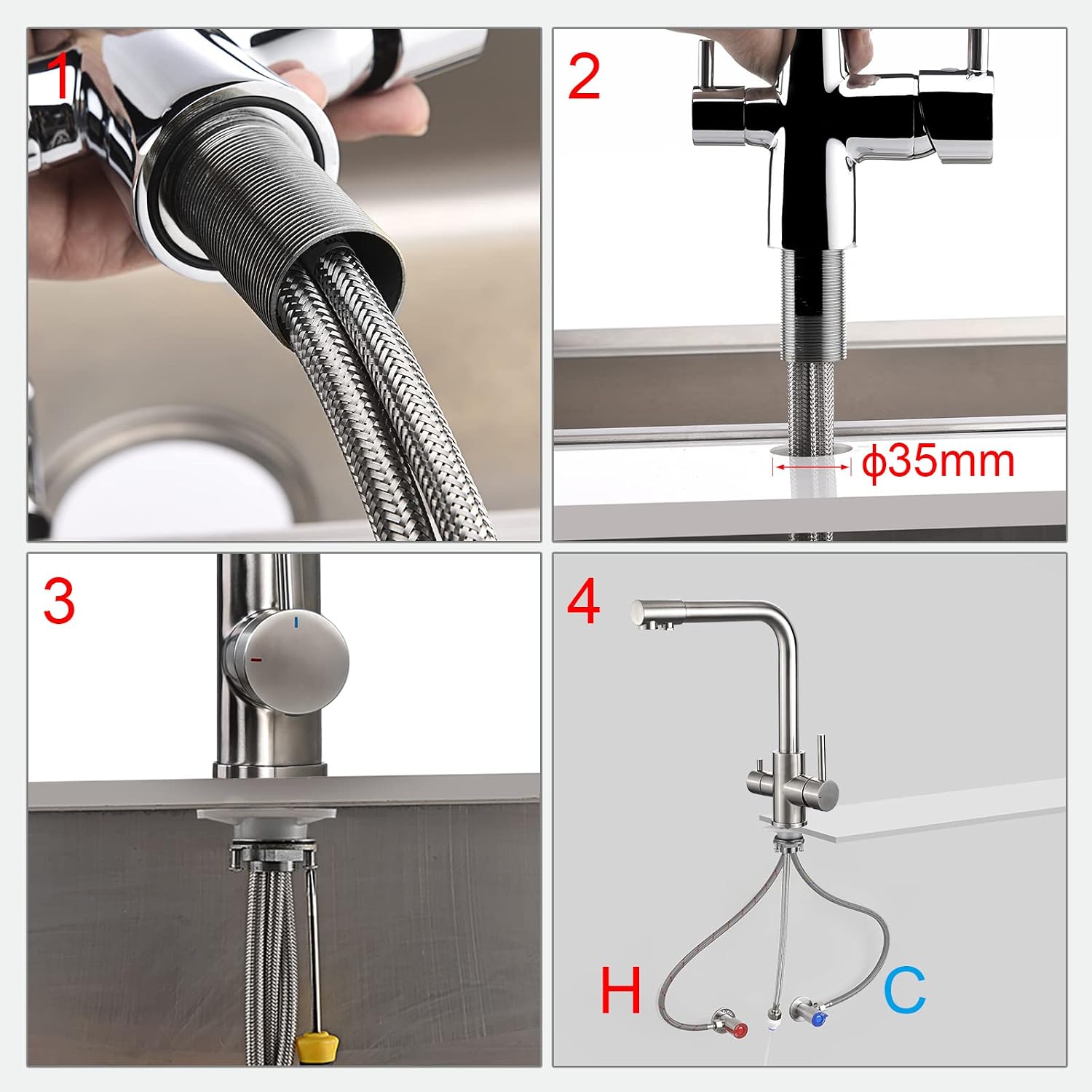 Thumbnail 5 de 3-Wege Küchenarmatur 360° 🚰