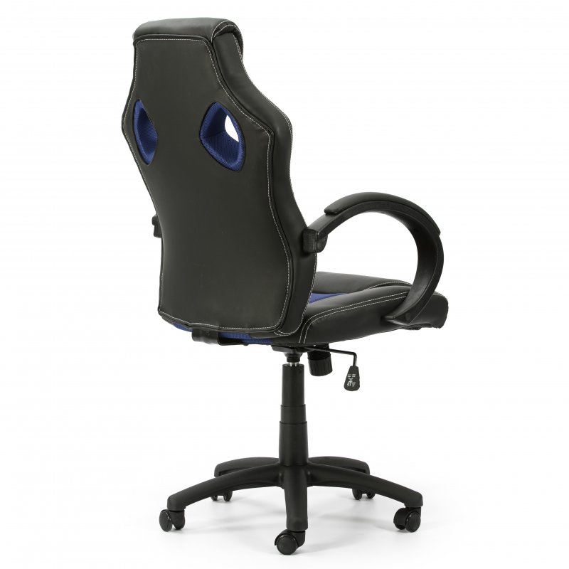 Thumbnail 2 de VS Venta-Stock Hamilton Silla de oficina reclinable negro/azul