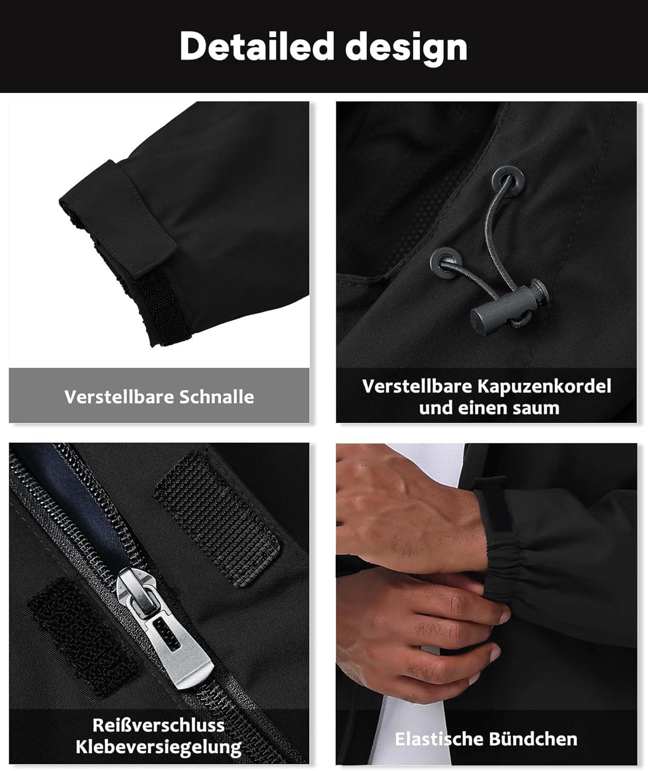 Thumbnail 5 de Huayuzh Softshelljacke Herren Wasserdicht