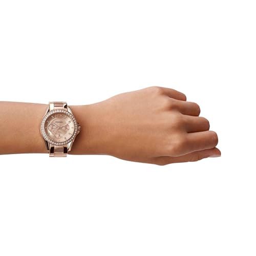 Detalle de Fossil Riley ES2811: Rose Gold Tone Women’s Quartz Watch