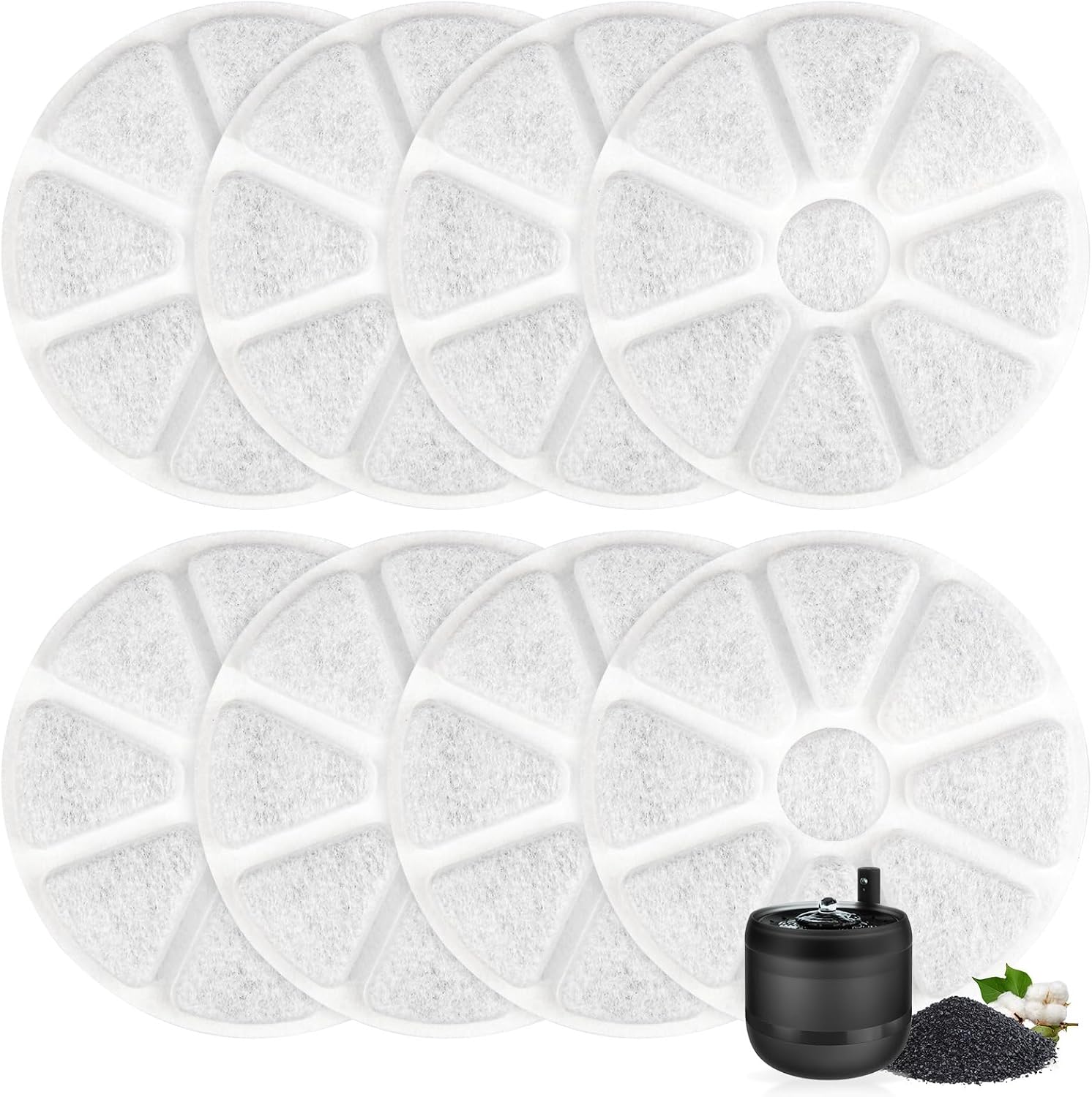 Detalle de Philips PAW3210/02 Ersatzfilter 8er Pack 🐱