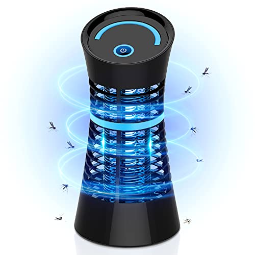 Detalle de Regevo Lámpara Antimosquitos Eléctrica 4W UV: Exterminador sin químicos para interior y exterior