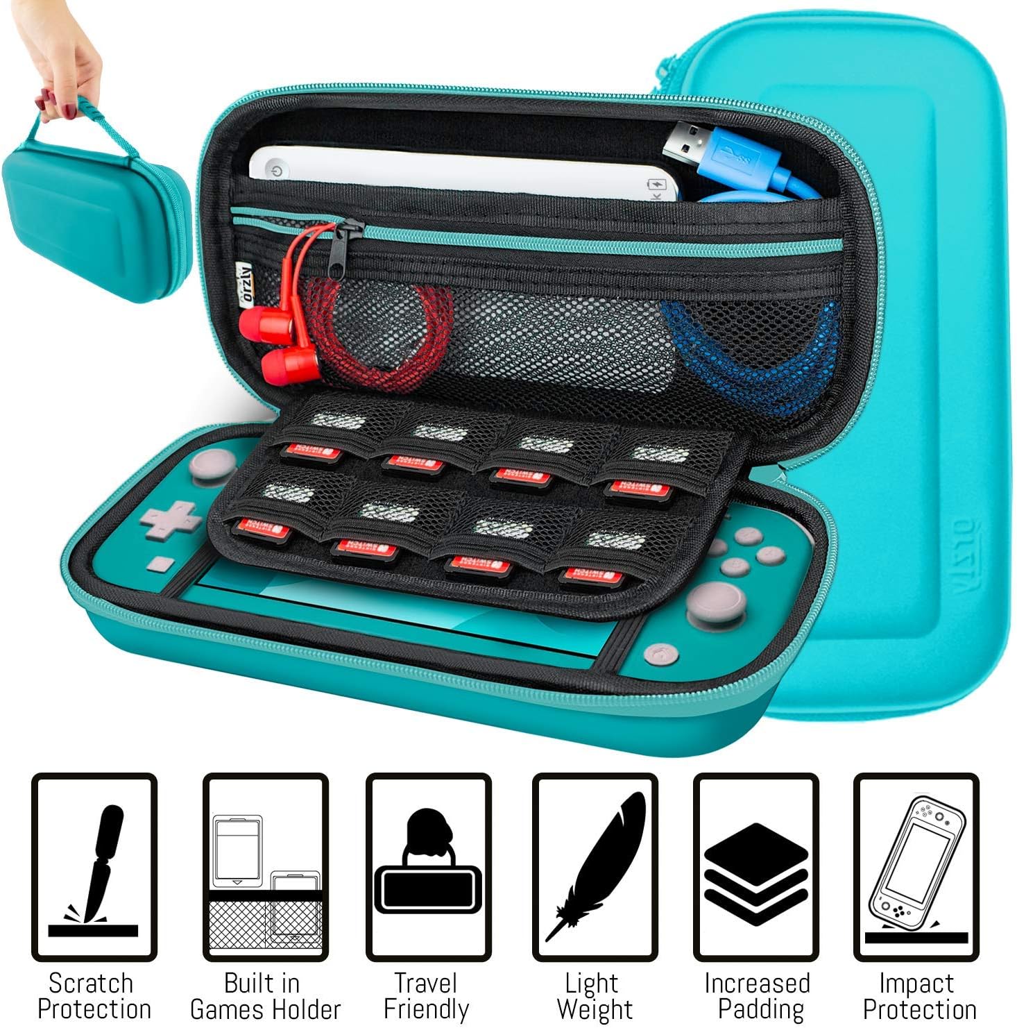 Thumbnail 4 de Orzly Switch Lite kit accessori 2019