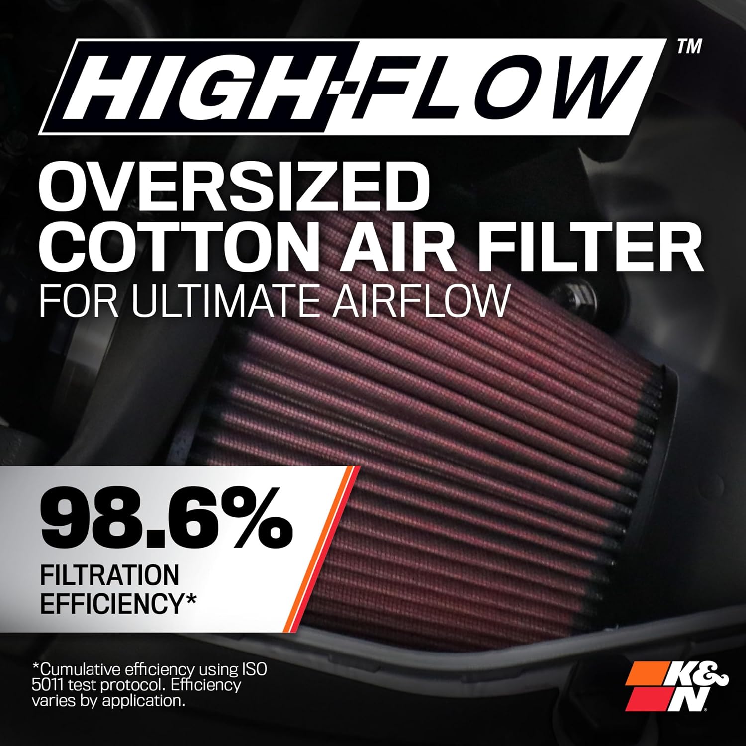 Detalle 2 de K&N Cold Air Intake System 63-1114