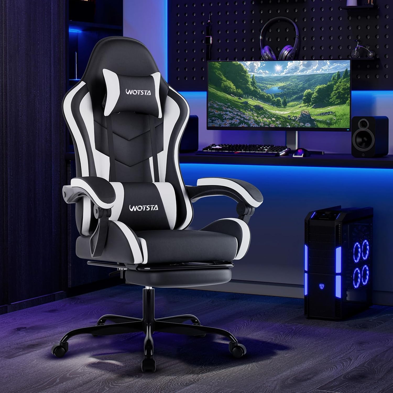 Detalle 2 de WOTSTA Gaming Chair 135° Ergonomischer Stuhl