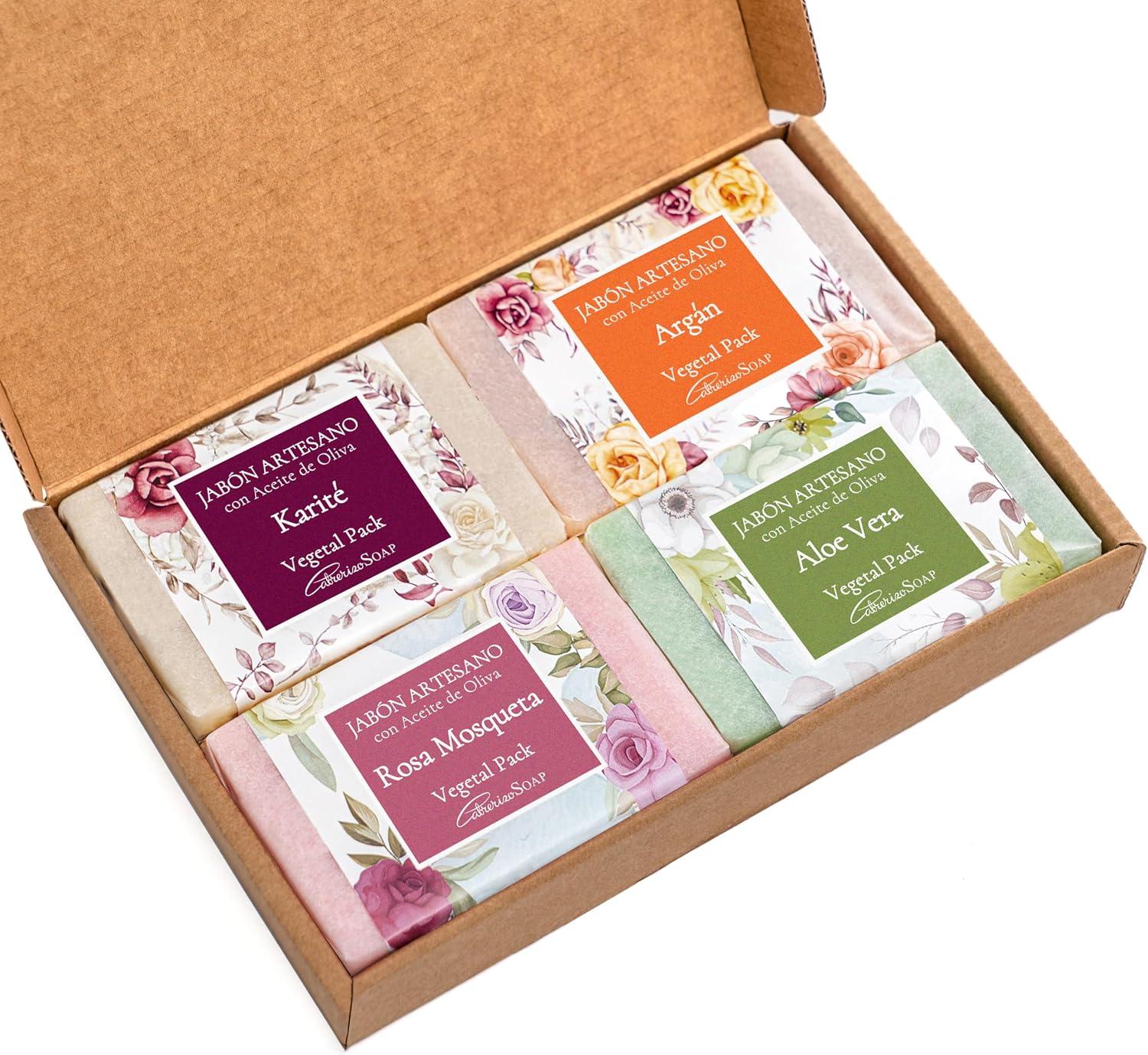 CABRERIZO SOAP Set Saponette Profumate 4 x 125 g