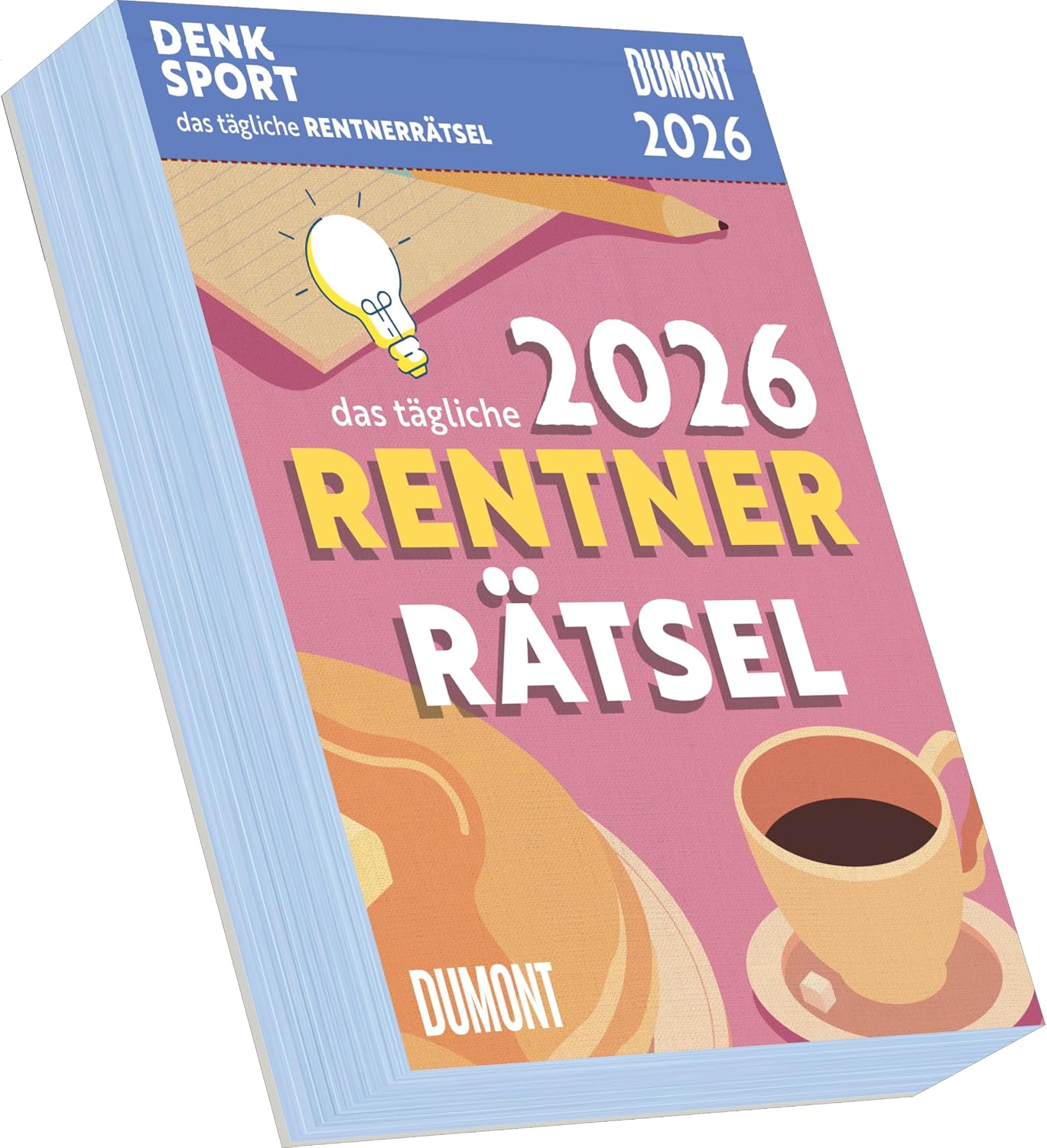 Detalle de DUMONT Das tägliche Rentnerrätsel 2026 – Tageabreißkalender 12 x 16 cm, 313 Seiten