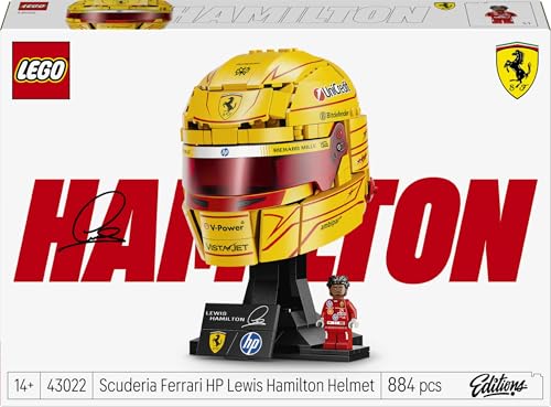 Thumbnail 7 de LEGO Editions Scuderia Ferrari HP Casque de Lewis Hamilton (43022) – Maquette à exposer avec minifigurine collector