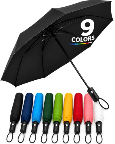 Detalle de Parapluie pliant drytogo : compact, automatique et proposé en trois diamètres