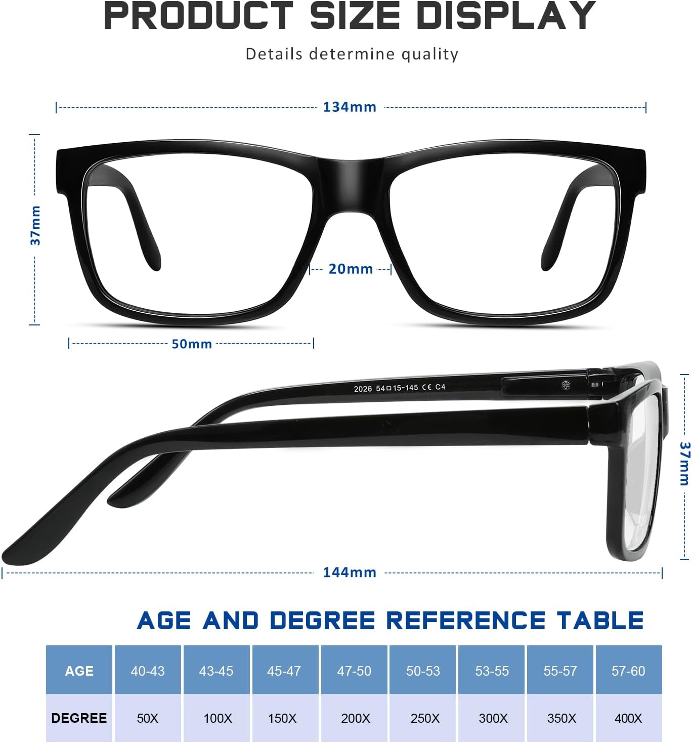 Detalle de AIMISUV 5 Pack Reading Glasses for Women and Men – Blue Light Blocking Computer Readers with UV Glare Reduction