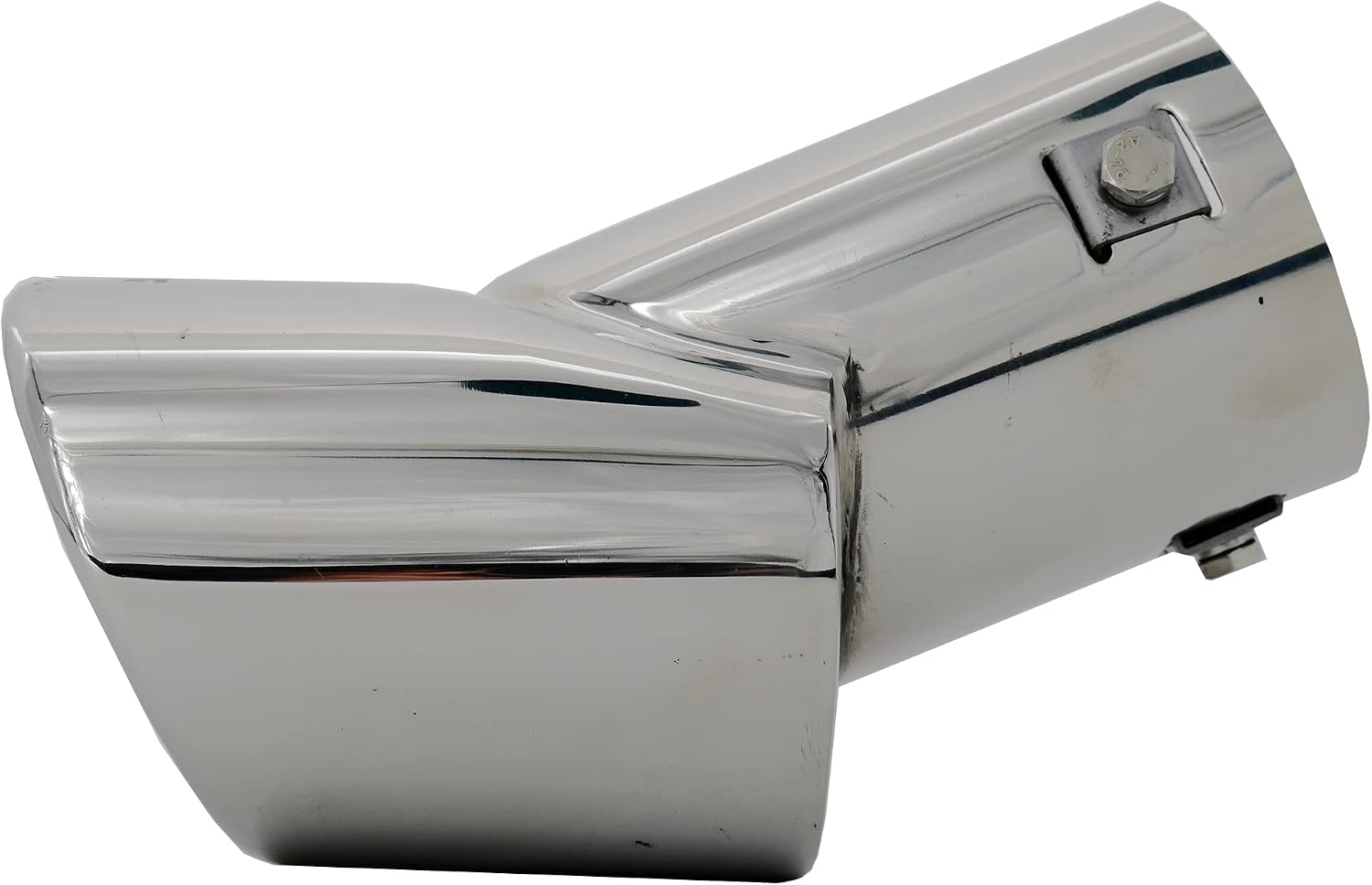 Thumbnail 1 de Simoni Racing owalna końcówka wydechu 116 × 86 mm, stal nierdzewna, montaż 46–74 mm