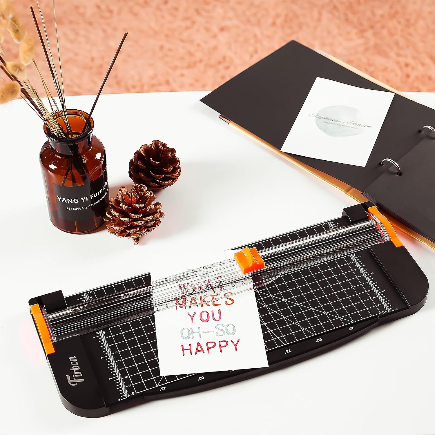 Thumbnail 6 de Firbon A4 Paper Cutter: 12 Inch Paper Trimmer with Extended Ruler