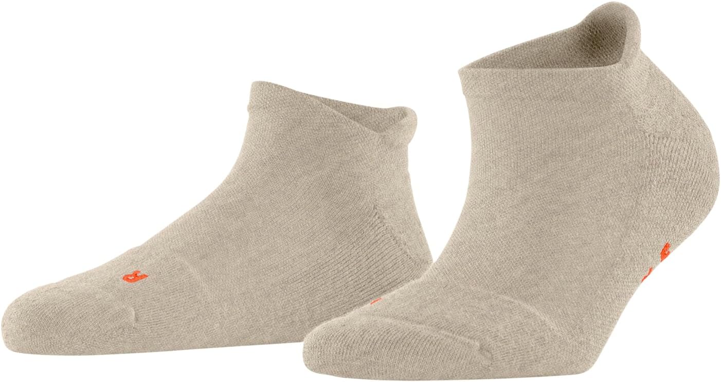 Detalle de FALKE Women's Keep Warm Trainer Socks – Breathable Wool with Plush Sole