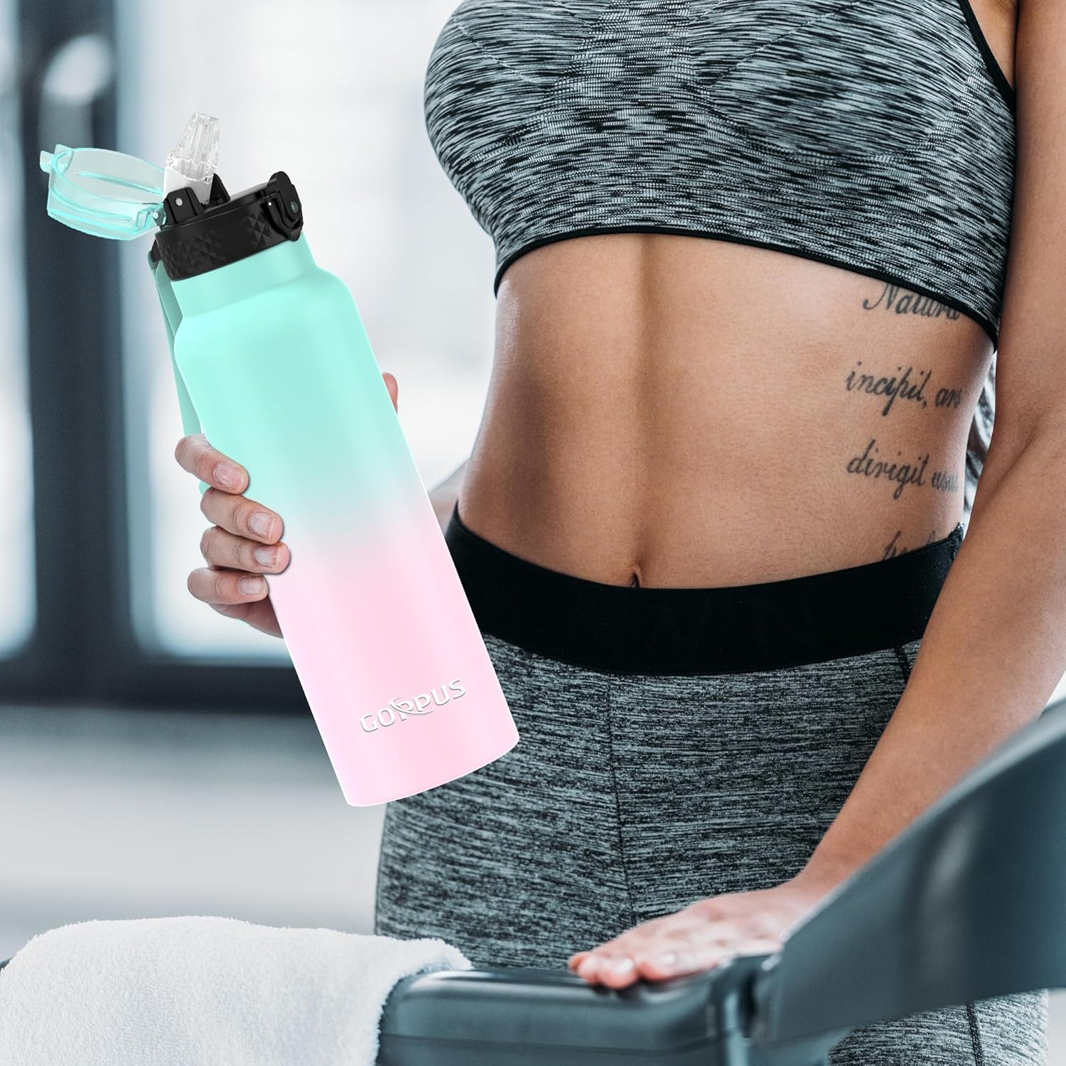 Thumbnail 5 de GOPPUS 750ml Stainless Water Bottle 🚰