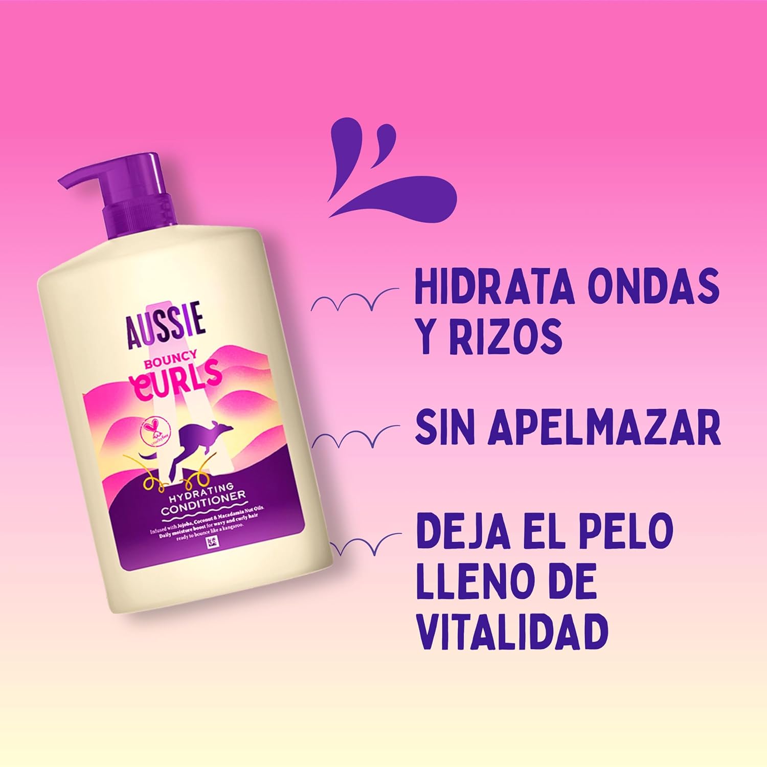 Thumbnail 1 de Aussie Bouncy Curls Acondicionador hidratante 1000 ml