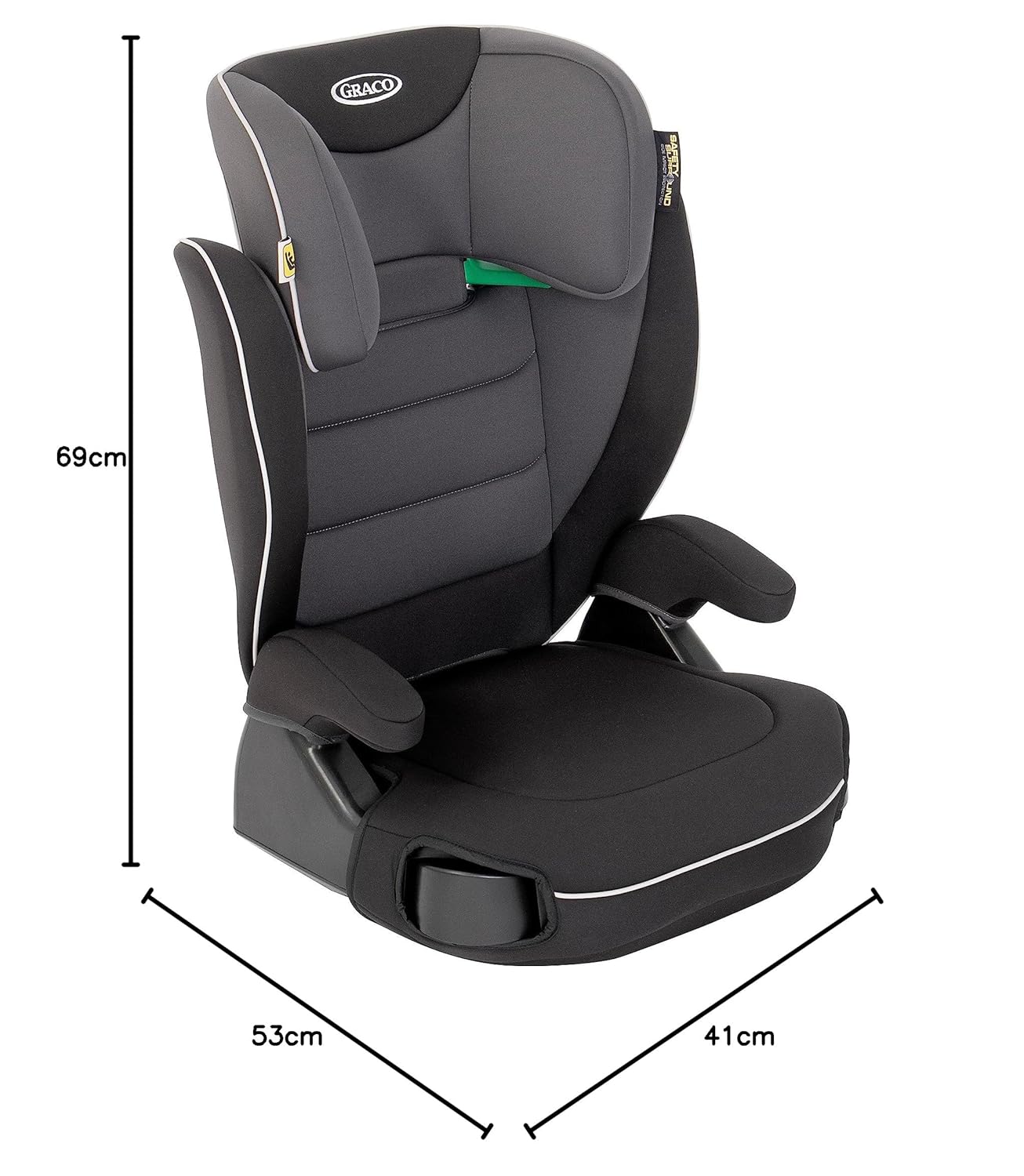 Thumbnail 4 de Graco Logico L i-Size R129 Kindersitz – ca. 3,5–12 Jahre, 100–150 cm, Midnight