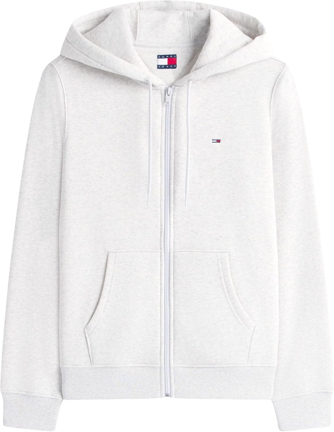 Detalle de Tommy Jeans Sweat à Capuche Femme avec Fermeture Éclair et Capuche